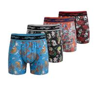 ED HARDY Mens Boxer Briefs Active Stretch Breathable Underwear, Comfortable Gym Boxer Briefs Multipack