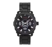 ED HARDY Men's Matte Black Watch with Round Face 50442BB-42-G02