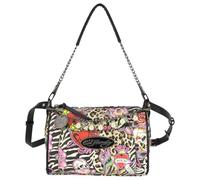 ED HARDY Signature Tattoo Print Adjustable Satchel Crossbody Handbag