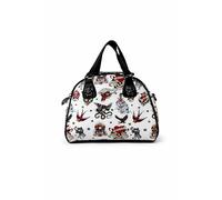 ED HARDY Tattoo White Satchel Crossbody Shoulder Bag