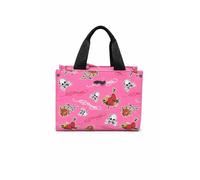 ED HARDY Women’s Tattoo Print Crossbody Bag - Floral Skull Graphic Shoulder Bag with Adjustable Strap, Electric Tattoo Pink, One Size