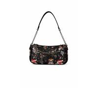 ED HARDY Women's Shoulder Crossbody Bag (Rebel Ink Black)