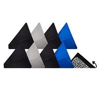 Ed Hicks 8 Premium Microfibre Glasses Cleaner Cloths for Cleaning Phone Screens, Spectacles, Lens- Compact to keep in wallet- Ultra Effective, Chemical Free Cleaning- Replaces Wipes- Washable- Pouch