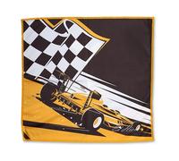 Ed Hicks |Gift for Formula 1 Fans | Grand Prix Themed XL Premium Microfibre TV Screen and Glasses Cleaning Cloth 30x30cm for Cleaner Glasses TV Screens, Car Screens, Tablets⭆ Anti-static⭆ Non-Scratch