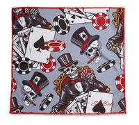 Ed Hicks | Gift for Poker Bridge Players | Gambling Playing Cards Themed XL Premium Microfibre TV Screen and Glasses Cleaning Cloth 30x30cm for Cleaner Tablets, Laptops⭆ Anti-static⭆ Non-Scratch