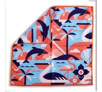 Ed Hicks | Gift for Sea Life Nature Lovers| Dolphin Themed XL Premium Microfibre TV Screen and Glasses Cleaning Cloth -30x30cm- for Cleaner Glasses Screens Laptop PC Tablets⭆ Anti-static⭆ Non-Scratch