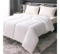 ED LINEN KING Size 15 Tog Winter Duvet - Extra Warm Thick Quilt Anti-Allergy Comforter for Cold Nights Machine Washable Comforter