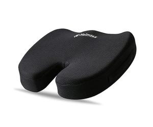 ED LINEN Memory Foam Seat Cushion for Office Chair U-Shaped Ergonomic Chair Pad with Back Support Ideal for Desk Chair Gaming Chair Office Desk Car Seat Use