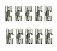 ED ltd. Set of 10 Add On Soft Close Cabinet Hinge Adaptor 110° Cupboard Door Click Slide for Lama Salice Hinges