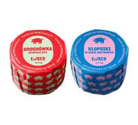 Ed Red Canned Food - Pea Soup 400 g, Meatballs in mushroom sauce 400 g