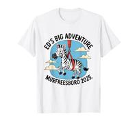 Ed’s Big Adventure Murfreesboro 2025 Ed The Zebra Captured T-Shirt