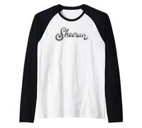 Ed Sheeran Cursive Logo Raglan Baseball Tee