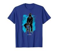 Ed Sheeran Divide Wash Tour T-Shirt, Men, Royal Blue, Large