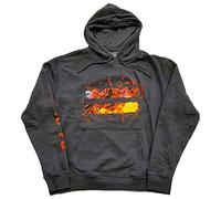 Ed Sheeran Hoodie Equals Logo Official Unisex Grey Pullover L
