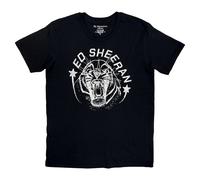 Ed Sheeran Men's Tiger T-Shirt in Black | Size: Small Ed Sheeran Black S