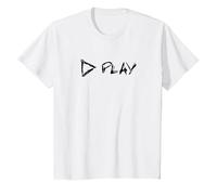 Ed Sheeran Official Amazon Exclusive Play T-Shirt, Youth, White, X-Small
