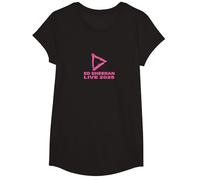 Ed Sheeran Play Coventry Live 2025 T-Shirt, Girls, Black, X-Small