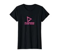 Ed Sheeran Play Coventry Live 2025 T-Shirt, Women, Black, Small