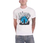 Ed Sheeran T Shirt Woodland Gig Logo new Official Mens White