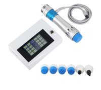 ED Shock Wave Machine, Shockwave Therapy Instrument, 7 Massage Heads Meet Various Needs, 10-300MJ Energy Regulation, Deep Tissue Massager, for Back, Shoulder, Waist