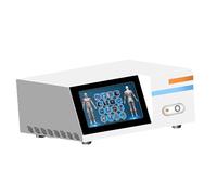 ED Shock Wave Machine, with 7 Probes, Adjustable 1-10bar Energy and 1-21HZ Frequency, Deep Into Skin 8 Cm, Non-invasive, for Pain Relief