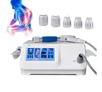 ED Shockwave Therapy Device, Shockwave Massager, Extracorporeal Pneumatic Shockwave Machine with 5 Heads for Muscle Pain Relief, Adjustable 0.5-8.0 Bar
