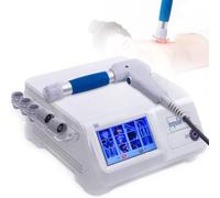 ED Shockwave Therapy Device, with 5 Massage Head and Handle Wire, Working Intensity 0.5-8.0Bar, 12 Modes, HD Touch Screen, for Sports Injuries, Joint Hurt and Knee