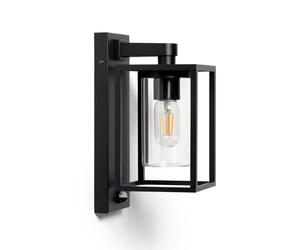 ED:T/ed:t Edit Amelia Outdoor Lantern Wall Light with PIR Sensor Black