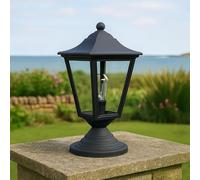 ED:T/ed:t Edit Coastal Mullion Outdoor Pedestal Light Anthracite