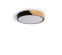 ED:T/ed:t Edit Dari Round 18W Selectable LED Flush Ceiling Light Black