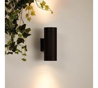 ED:T/ed:t Edit Oakham Outdoor Up & Down Wall Light Black
