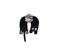 Ed, the Cat Black Heat Therapy Grain Cushion Pillow With Removable Cover