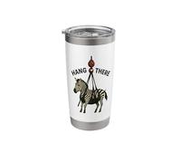Ed The Zebra Hang in There Stainless Steel Insulated Tumbler