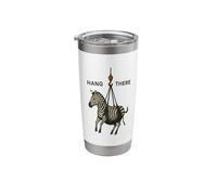 Ed The Zebra Hang in There Stainless Steel Insulated Tumbler