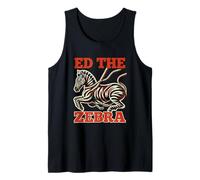 Ed The Zebra Men Women Never Forget Ed the Zebra Colorful Tank Top