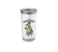 Ed The Zebra Never Forget Ed Stainless Steel Insulated Tumbler
