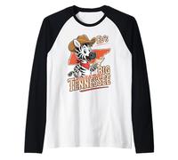 Ed The Zebra Tennessee Runaway Murfreesboro Raglan Baseball Tee