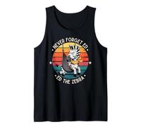 Ed The Zebra Tennessee's Never Forget Ed the Zebra Captured Tank Top