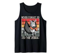 Ed The Zebra Tennessee's Never Forget Ed the Zebra Captured Tank Top