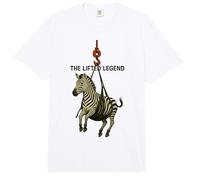 Ed The Zebra The Lifted Legend Comfort Colors Adult Heavyweight T-Shirt