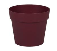 EDA Flower Pot, Burgundy, Ø 14 cm