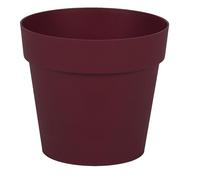 EDA Flower Pot, Burgundy red, Ø 15 cm
