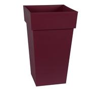 EDA Flower Pot, Burgundy, Hauteur 65 cm