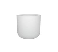 EDA PLASTIQUE - Pot rond 40 cm Graphit'Up - 32,5 L - Blanc cérusé