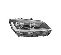 EDA PREMIUM cars Headlight, Headlamp Left 7N1491005 fits VW SHARAN 2010-2015, with motor for headlamp levelling, H7/H7, ECE