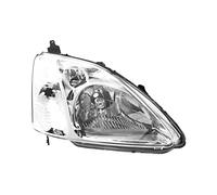 EDA PREMIUM cars Headlight, Headlamp Right 33101S6AG01 fits HONDA CIVIC H/B 2001-2003 with motor for headlamp levelling, H4, ECE