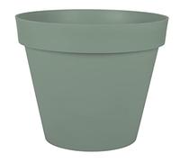 EDA - Round Tuscan Flower Pot, Diameter 48 cm, Volume 43 L, Diameter 47.5 x Height 39 cm, Laurel Green