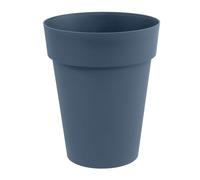 EDA - Tuscany Mid-Top Vase Flower Pot Ø 44 cm - Volume 50 L - Ø 44 x H 53 cm - Jean Blue