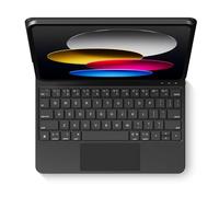 edaiser - Wireless Magic Keyboard Case for Apple iPad 10th Generation 2022 10.9 inch, A2696 A2777 A2757, Smart Multi-Touch Trackpad, RGB Backlit, Black