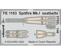 Edaldo 1/48 Zoom Series Spitfire Mk.I Seat Belt Stainless Steel (For Airfix) Plastic Model Parts EDUFE1103